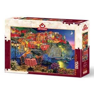 Art Puzzle (5375) - "Cinque Terre, Italy" - 1500 brikker puslespil