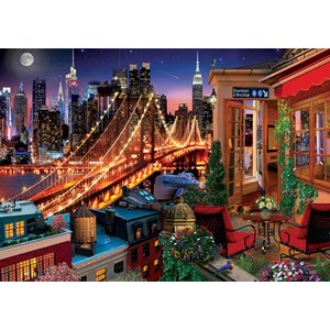 Art Puzzle (5376) - "Brooklyn By Terrace" - 1500 brikker puslespil