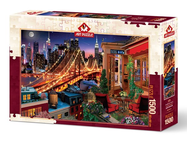 Art Puzzle (5376) - "Brooklyn By Terrace" - 1500 brikker puslespil