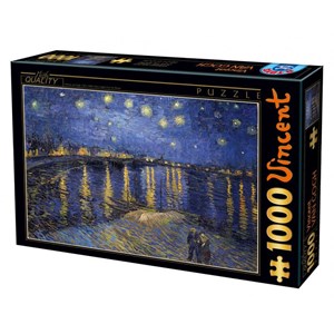 D-Toys (66916) - Vincent van Gogh: "Vincent van Gogh, 1889" - 1000 brikker puslespil