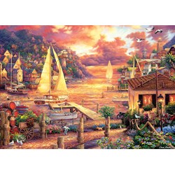Art Puzzle (5524) - Chuck Pinson: "The Golden Sea" - 3000 brikker puslespil