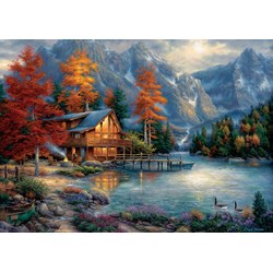 Art Puzzle (5523) - Chuck Pinson: "Autumn Reflection" - 3000 brikker puslespil