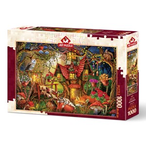 Art Puzzle (5177) - "Time to Build" - 1000 brikker puslespil