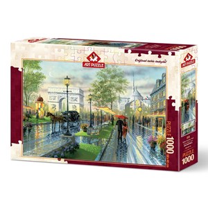 Art Puzzle (4225) - "Spring Walk, Paris" - 1000 brikker puslespil