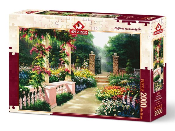 Art Puzzle (4570) - "Garden of Eden" - 2000 brikker puslespil