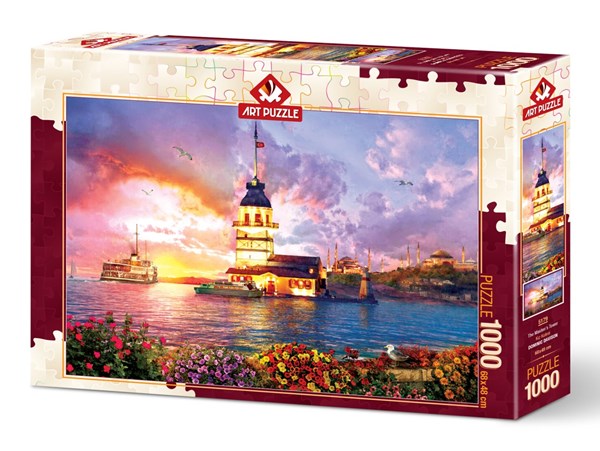 Art Puzzle (5179) - "The Maiden's Tower" - 1000 brikker puslespil