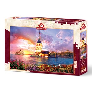 Art Puzzle (5179) - "The Maiden's Tower" - 1000 brikker puslespil