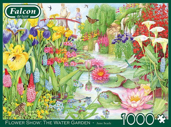 Buffalo Games (11282) - "Flower Show, The Water Garden" - 1000 brikker puslespil