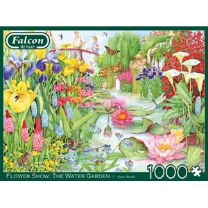 Buffalo Games (11282) - "Flower Show, The Water Garden" - 1000 brikker puslespil