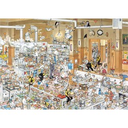 Jumbo (19085) - Jan van Haasteren: "Køkkenet" - 500 brikker puslespil