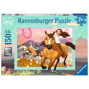 Ravensburger (10055) - "Vild og fri" - 150 brikker puslespil