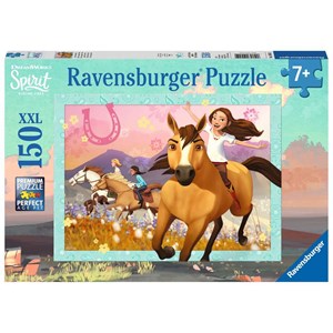 Ravensburger (10055) - "Vild og fri" - 150 brikker puslespil