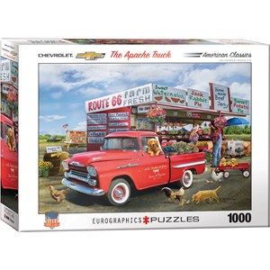 Eurographics (6000-5337) - "The Apache Truck" - 1000 brikker puslespil