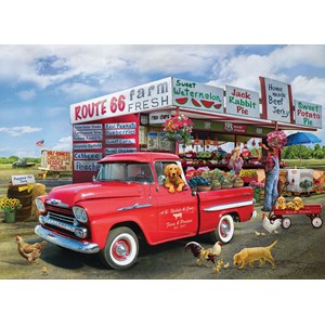 Eurographics (6000-5337) - "The Apache Truck" - 1000 brikker puslespil