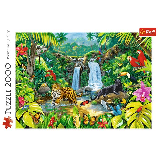 Trefl (27104) - "Tropical forest" - 2000 brikker puslespil