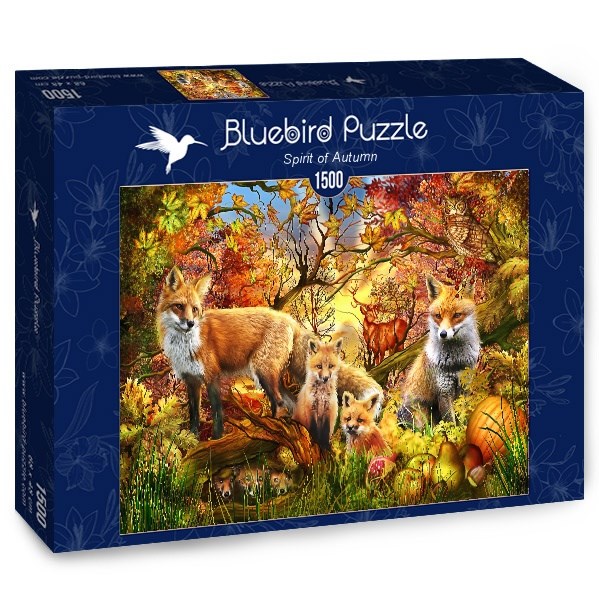 Bluebird Puzzle (70165) - Ciro Marchetti: "Spirit of Autumn" - 1500 brikker puslespil