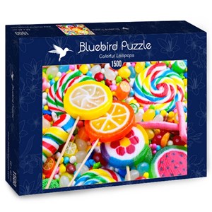 Bluebird Puzzle (70379) - "Colorful Lollipops" - 1500 brikker puslespil
