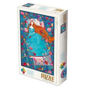 D-Toys (75185) - Kurti Andrea: "Sleeping Beauty" - 1000 brikker puslespil