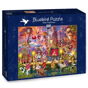 Bluebird Puzzle (70251) - Ciro Marchetti: "Magic Circus Parade" - 6000 brikker puslespil