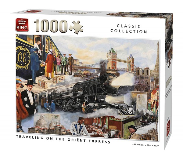 King International (05773) - "Orient Express" - 1000 brikker puslespil
