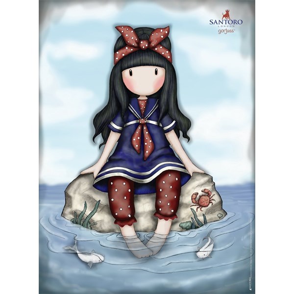 Ravensburger (13244) - Santoro Gorjuss: "Little Fishes" - 300 brikker puslespil