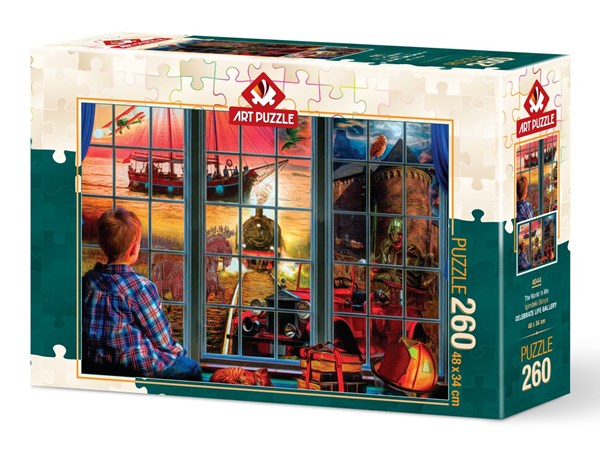 Art Puzzle (4044) - "The World in Me" - 250 brikker puslespil