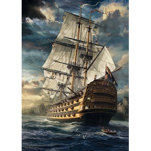 Schmidt Spiele (58153) - "Sails Set" - 1000 brikker puslespil