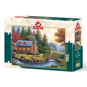 Art Puzzle (5023) - "Autumn on the Hills" - 260 brikker puslespil