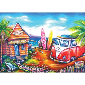 Art Puzzle (5027) - "Surfing Camp" - 260 brikker puslespil