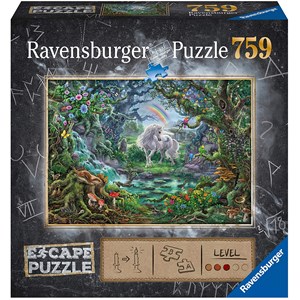 Ravensburger (16512) - "ESCAPE Unicorn" - 759 brikker puslespil