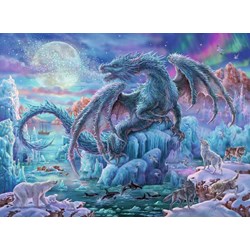 Ravensburger (14839) - "Mystical Dragons" - 500 brikker puslespil