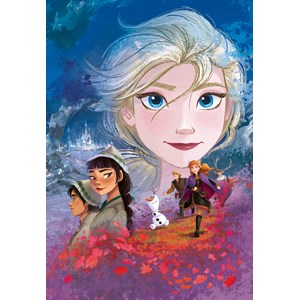Clementoni (29768) - "Disney Frozen 2" - 180 brikker puslespil