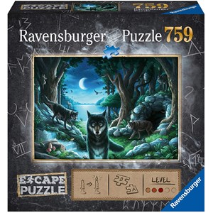 Ravensburger (16434) - "ESCAPE The Curse of the Wolves" - 759 brikker puslespil