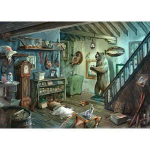 Ravensburger (16435) - "ESCAPE Forbidden Basement" - 759 brikker puslespil