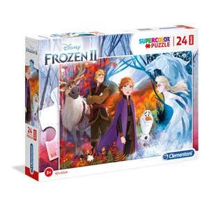 Clementoni (28510) - "Disney Frozen 2" - 24 brikker puslespil