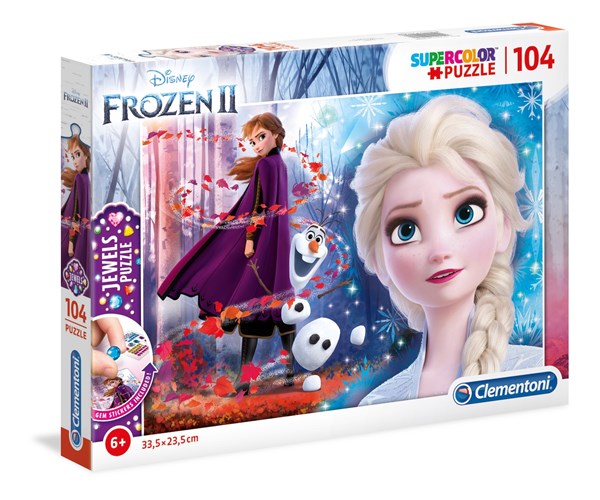 Clementoni (20164) - "Disney Frozen 2" - 104 brikker puslespil