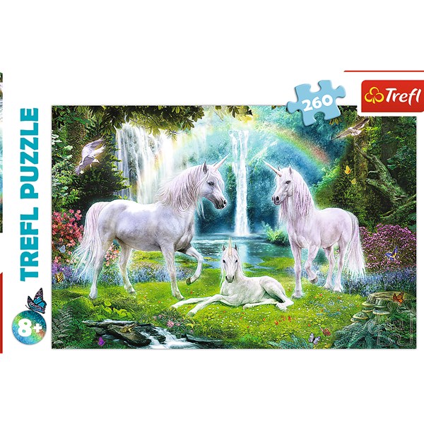 Trefl (13240) - "Unicorns" - 260 brikker puslespil