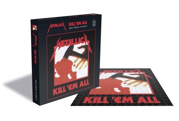 Rock Saw (RSAW014PZ) - "Metallica, Kill Em All" - 500 brikker puslespil