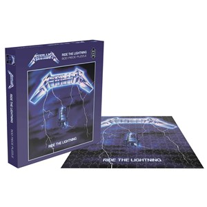 Rock Saw (RSAW015PZ) - "Metallica, Ride the Lightning" - 500 brikker puslespil