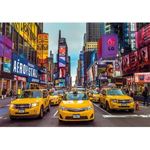 Jumbo (18832) - "New York Taxis" - 3000 brikker puslespil