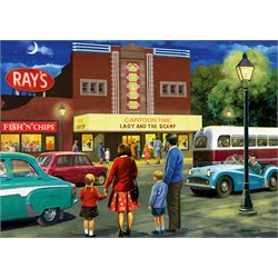 Falcon (11240) - Kevin Walsh: "A Trip to the Movies" - 500 brikker puslespil