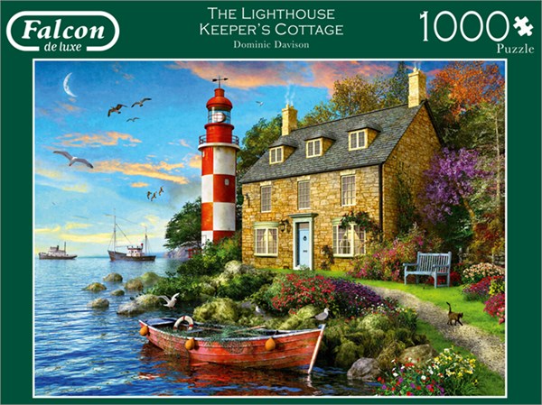 Falcon (11247) - Dominic Davison: "The Lighthouse Keeper’s Cottage" - 1000 brikker puslespil