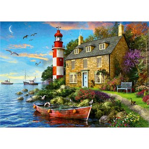 Falcon (11247) - Dominic Davison: "The Lighthouse Keeper’s Cottage" - 1000 brikker puslespil