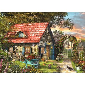 Jumbo (18529) - "Garden Shed" - 500 brikker puslespil