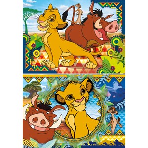 Clementoni (21604) - "Disney Lion King" - 60 brikker puslespil