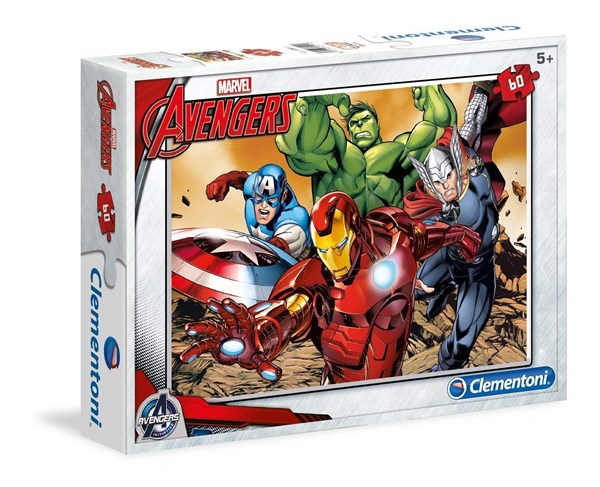 Clementoni (08415) - "Avengers" - 60 brikker puslespil