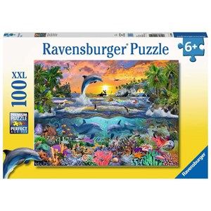 Ravensburger (10950) - "Tropical Paradise" - 100 brikker puslespil