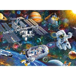 Ravensburger (12692) - "Cosmic Exploration" - 200 brikker puslespil