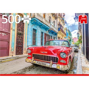 Jumbo (18803) - "Havana, Cuba" - 500 brikker puslespil