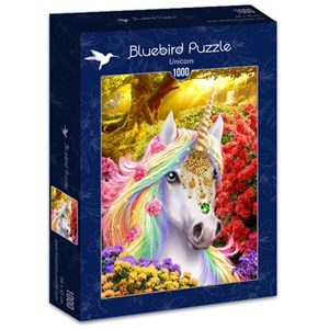 Bluebird Puzzle (70109) - "Unicorn" - 1000 brikker puslespil